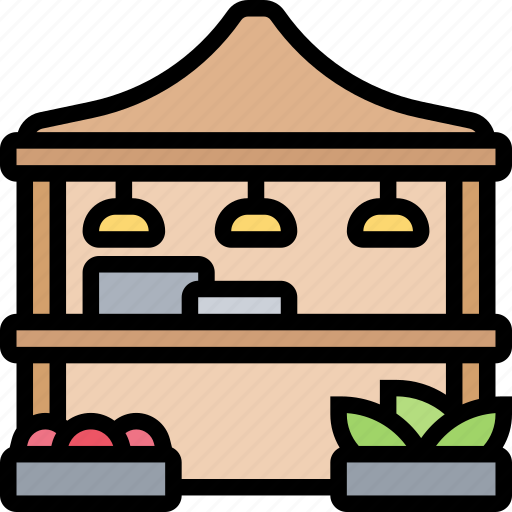 Food, stall, shop, vendor, cafe icon - Download on Iconfinder
