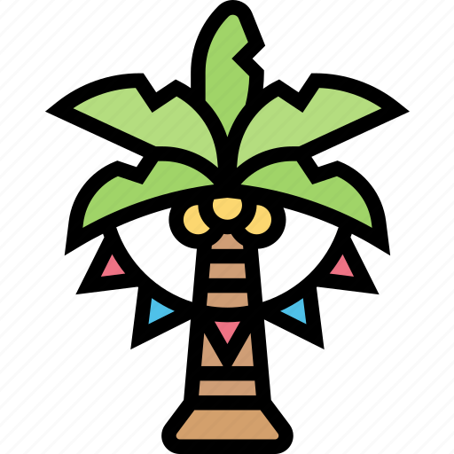Palm, tree, tropical, plant, nature icon - Download on Iconfinder