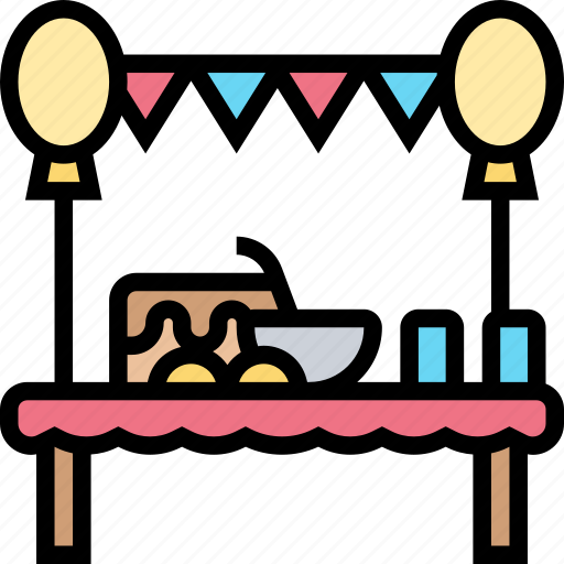 Picnic, eating, outdoor, festive, activity icon - Download on Iconfinder