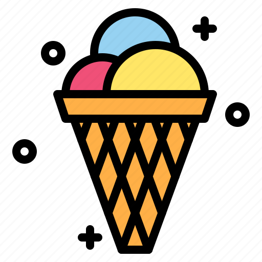 Festa, junina, june, festival, celebrate, brazil, icecream cone icon - Download on Iconfinder