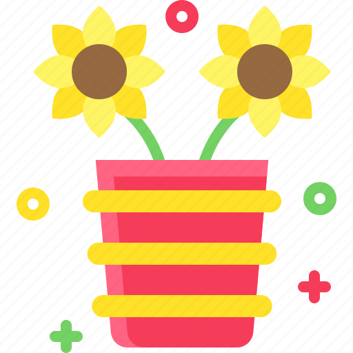Festa, junina, june, festival, celebrate, brazil, sunflower icon - Download on Iconfinder