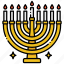 hanukkah, festival, jewish, candles 