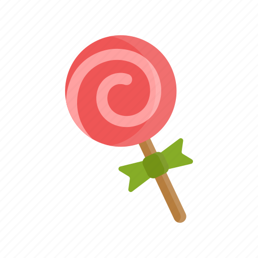 Candy, christmas, lollipop, ribbon, sweet, xmas icon - Download on Iconfinder