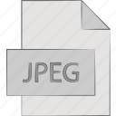 compressed, extension, format, graphic, jpeg