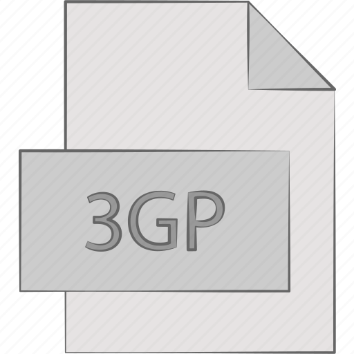 3gp, container, format, multimedia icon - Download on Iconfinder