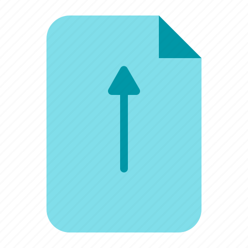 Document, file, paper, upload icon - Download on Iconfinder