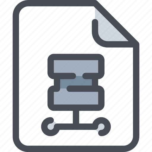 Database, document, file, paper, server icon - Download on Iconfinder