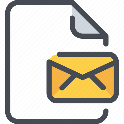 Document, email, file, letter, mail, message, paper icon - Download on Iconfinder