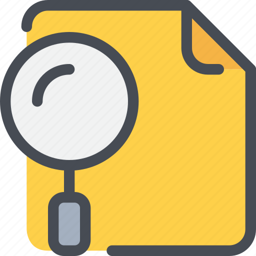 Business, document, file, paper, research, search, seo icon - Download on Iconfinder