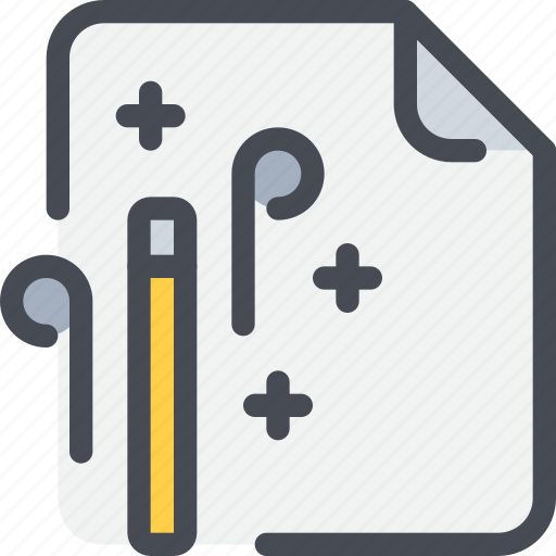 Document, edit, editing, file, magic, paper icon - Download on Iconfinder