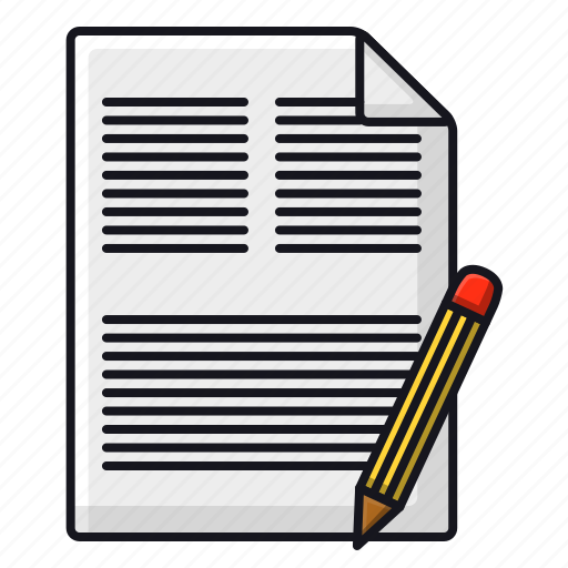 Document, edit, media, paper icon - Download on Iconfinder