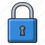 lock, media, padlock, protection, security 