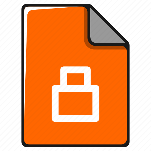 Documents, file, lock, password, securety icon - Download on Iconfinder