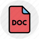 doc, document, file, page, paper