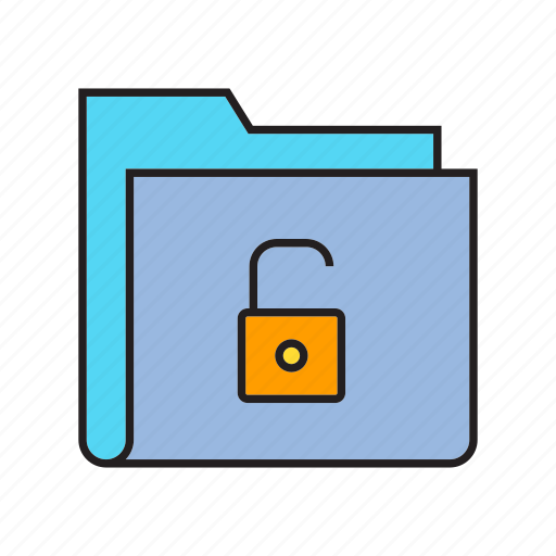 Data, file security, key, lock, security, storage icon - Download on Iconfinder