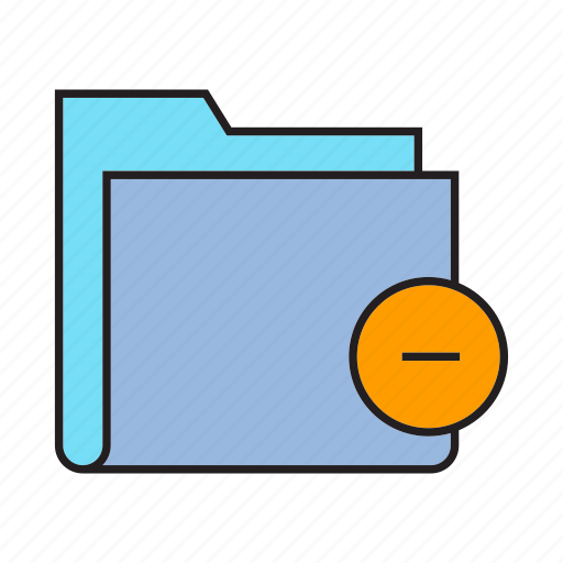 Archive, data, document, file, folder, minus, storage icon - Download on Iconfinder
