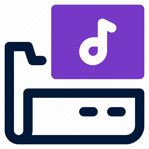 Music, folder, sound, document, file icon - Download on Iconfinder