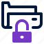 unlock, folder, protect, secure, access 