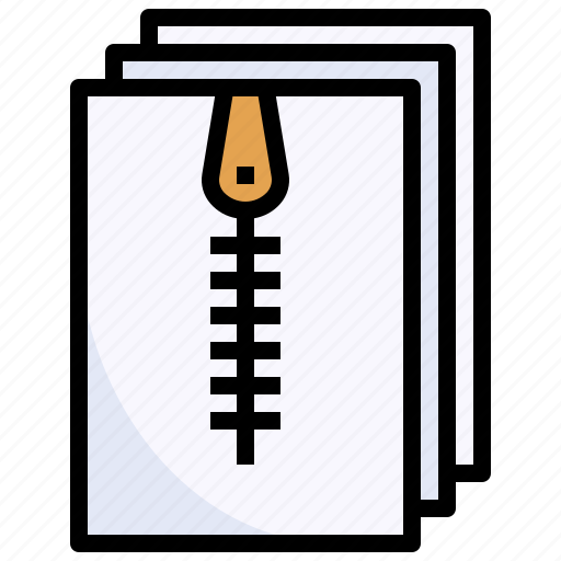 Zip, document, file, documents icon - Download on Iconfinder