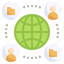 global, data, sharing, documents, folder, network