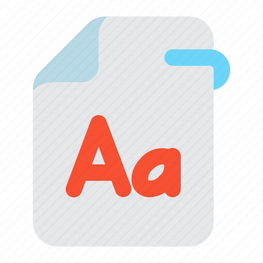 File, document, type, letter, font icon - Download on Iconfinder