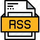 file, format, rss