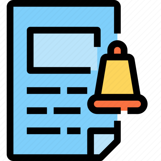 Alert, archive, document, file, paper icon - Download on Iconfinder