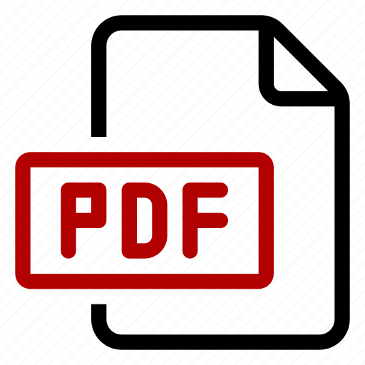 Document, extension, extention, file, pdf, format icon - Download on Iconfinder