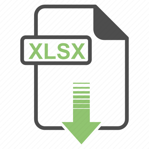 Format, extension, download, xlsx icon - Download on Iconfinder