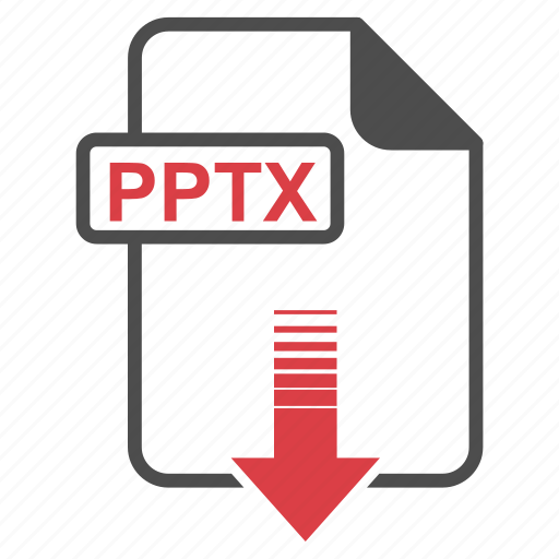 Format, extension, download, pptx icon - Download on Iconfinder