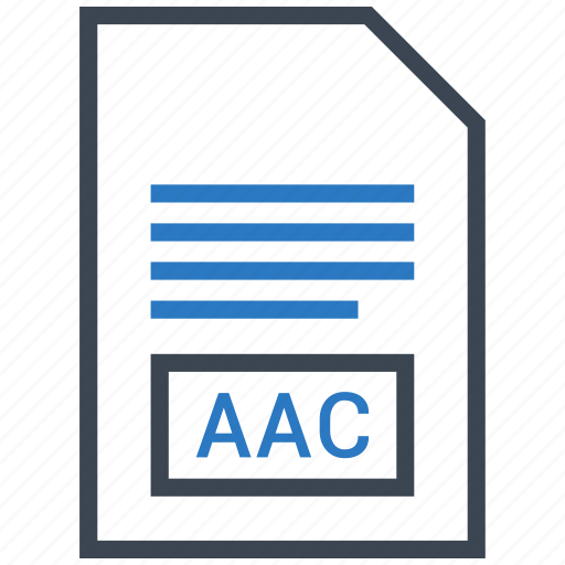 Aac, extention, file, type icon - Download on Iconfinder