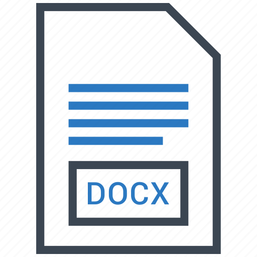 Docx, extention, file, type icon - Download on Iconfinder