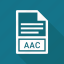 aac, extension, file, file format 