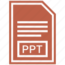 document, extension, file format, ppt