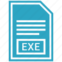 document, exe, extension, file format
