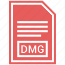 dmg, document, extension, file, file format