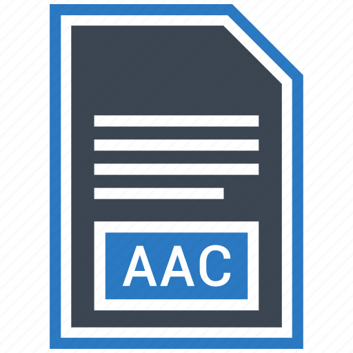 Aac, extensiom, file, file format icon - Download on Iconfinder