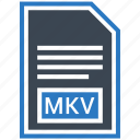 document, extension, file, format, mkv, type
