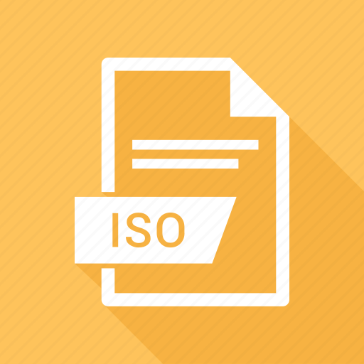 Document, extension, file, iso icon - Download on Iconfinder