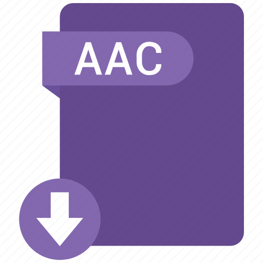 Aac, extension, file, format, paper icon - Download on Iconfinder
