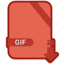 document, file, format, gif, type