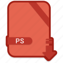 document, file, format, ps, type