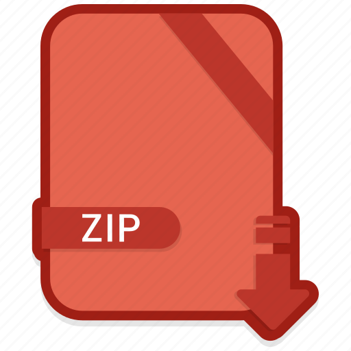 Extension, file, name, zip icon - Download on Iconfinder