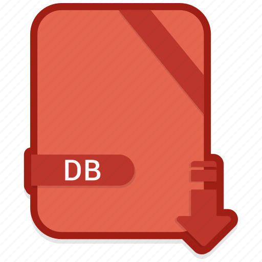 Db, document, extension, format, paper icon - Download on Iconfinder