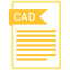 cad, documents, file, format, paper 