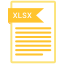 document, extension, folder, paper, xlsx 