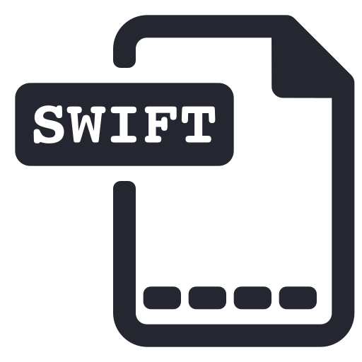 Extension, file, program, programming, swift icon - Free download
