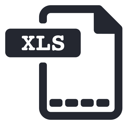 Extension, file, spreadsheet, xls icon - Free download