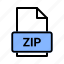 file, folder, zip, document, format, extension, paper, file type, compress, archive 