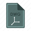 computer, concept, dwg, extension, file, format, text